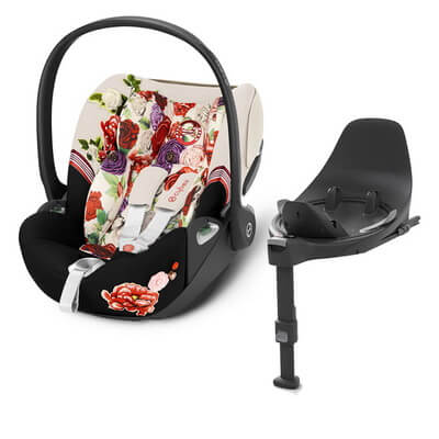 Cybex Cloud T i Size Isofix Base T Spring Blossom 1