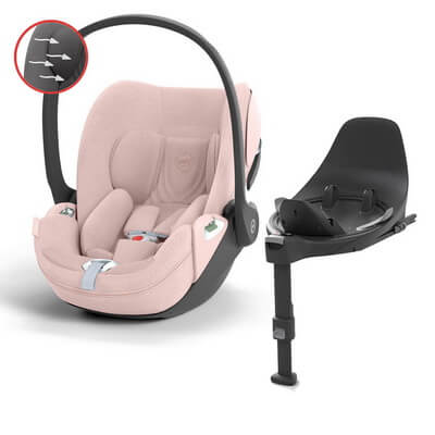 Cybex Cloud T i-Size + Isofix Base T, Peach Pink