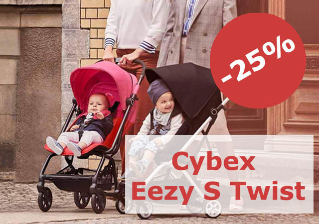 Cybex Eezy S Twist - распродажа! Скидка 25%!