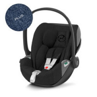 【美品】cybex CloudZ2i-Size Deep Black-black Cybex Cloud Z2 i-Size Infant Car Seat - Deep Black - 180