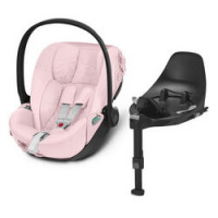 Cybex Cloud Z2 i-Size + Isofix Base Z2 - Simple Flowers - Pale Blush