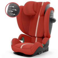 Cybex Solution G i-Fix - PLUS Hibiscus Red