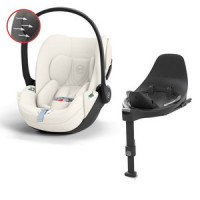 Cybex Cloud T i-Size + Isofix Base T, White - PLUS Off White