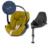 Cybex Cloud Z i-Size + Isofix Base Z - Mustard Yellow Plus