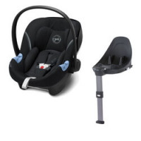 Cybex Aton M i-Size + Isofix Base M - Deep Black