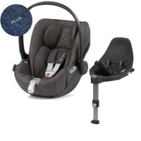 Cybex Cloud Z i-Size, Soho Grey - Soho Grey Plus + база Isofix