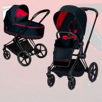 Cybex Priam III, Scuderia Ferrari (2-в-1) - Victory Black / Matt Black