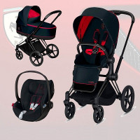Cybex Priam III, Scuderia Ferrari (3-в-1) - Victory Black / Matt Black