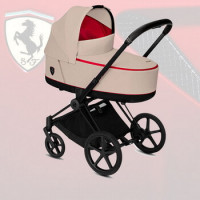 Cybex Priam III, Scuderia Ferrari (для новорожденных) - Silver Grey / Matt Black