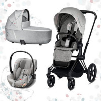 Cybex Priam III, Koi (3-в-1) - Koi - Matt Black