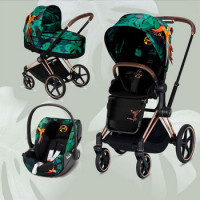 Cybex Priam III, Birds of Paradise (3-в-1) - Birds of Paradise / Rose Gold