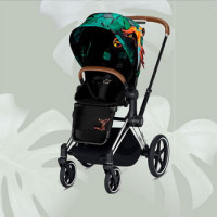Cybex Priam III, Birds of Paradise (прогулочная) - Birds of Paradise / Chrome Brown