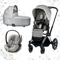 Cybex Priam III, Koi (3-в-1) - Koi - Chrome/Black