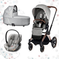 Cybex Priam III, Koi (3-в-1) - Koi - Rose Gold