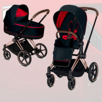 Cybex Priam III, Scuderia Ferrari (2-в-1) - Victory Black / Rose Gold
