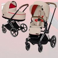 Cybex Priam III, Scuderia Ferrari (2-в-1) - Silver Grey / Chrome Brown