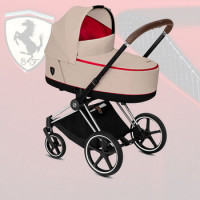 Cybex Priam III, Scuderia Ferrari (для новорожденных) - Silver Grey / Chrome Brown