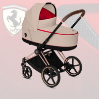 Cybex Priam III, Scuderia Ferrari (для новорожденных) - Silver Grey / Rose Gold