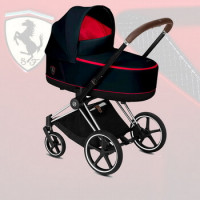 Cybex Priam III, Scuderia Ferrari (для новорожденных) - Victory Black / Chrome Brown