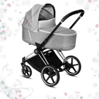 Cybex Priam III, Koi (для новорожденных) - Koi Crystallized / Chrome Black