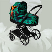Cybex Priam III, Birds of Paradise (для новорожденных) - Birds of Paradise / Chrome Black
