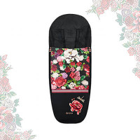 Cybex Footmuff, Spring Blossom - утепленный конверт - Spring Blossom Dark
