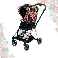 Cybex Mios, Spring Blossom (прогулочная) - Spring Blossom Dark