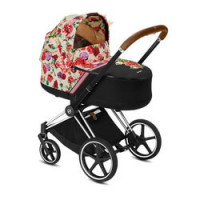 Cybex Priam III Spring Blossom (для новорожденных) - Spring Blossom / Light - Chrome Brown