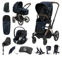 Cybex Priam III, Jewels of Nature (FULL SET) - Rose Gold