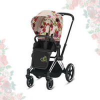 Cybex Priam III Spring Blossom (прогулочная) - Light - Chrome Black
