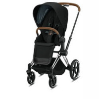 Cybex Priam III, Deep Black (прогулочная) - Deep Black / Chrome Brown