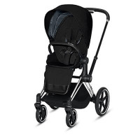 Cybex Priam III, Deep Black (прогулочная) - Deep Black / Chrome Black