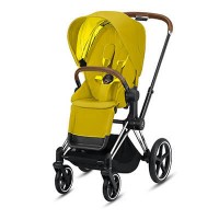 Cybex Priam III, Mustard Yellow (прогулочная) - Mustard Yellow / Chrome Brown