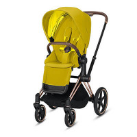 Cybex Priam III, Mustard Yellow (прогулочная) - Mustard Yellow / Rose Gold
