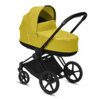 Cybex Priam III, Mustard Yellow (для новорожденных) - Mustard Yellow - Matt Black