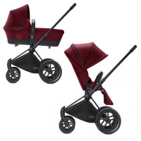 Cybex Priam Lux 2-в-1 Black Frame - Infra Red / Trecking