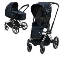 Cybex Priam III, Jewels of Nature (2 в 1) - Jewels of Nature - Chrome Black