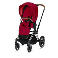 Cybex Priam III, True Red (прогулочная) - True Red - Chrome Brown