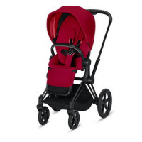 Cybex Priam III, True Red (прогулочная) - True Red - Matt Black