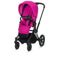 Cybex Priam III, Fancy Pink (прогулочная) - Fancy Pink - Matt Black