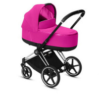 Cybex Priam III, Fancy Pink (для новорожденных) - Fancy Pink - Chrome Black