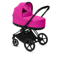 Cybex Priam III, Fancy Pink (для новорожденных) - Fancy Pink - Matt Black