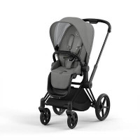 Cybex Priam IV 2022, Soho Grey (прогулочная) - Matt Black /Soho Grey