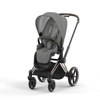 Cybex Priam IV 2022, Soho Grey (прогулочная) - Rosegold / Soho Grey