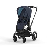 Cybex Priam IV 2022, Nautical Blue (прогулочная) - Matt Black /Nautical Blue