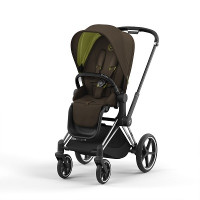 Cybex Priam IV 2022, Khaki Green (прогулочная) - Chrome Black / Khaki Green
