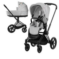 Cybex Priam IV, Koi Crystallized (2-в-1) - Koi / Matt Black