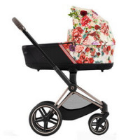 Cybex Priam IV, Spring Blossom (для новорожденных) - Light / Rose Gold