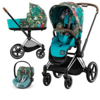 Cybex Priam IV, We The Best (3-в-1) - We The Best / Chrome Brown