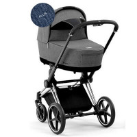 Cybex Priam IV, Plus Edition (для новорожденных) - Manhattan Grey / Chrome Black
